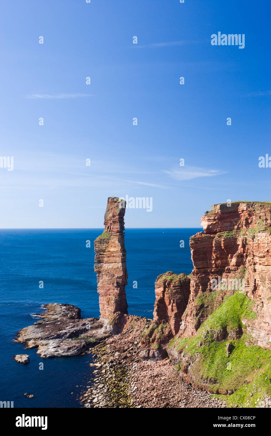 Old Man of Hoy, Hoy, Orkney Islands, Scotland, UK. Stock Photo