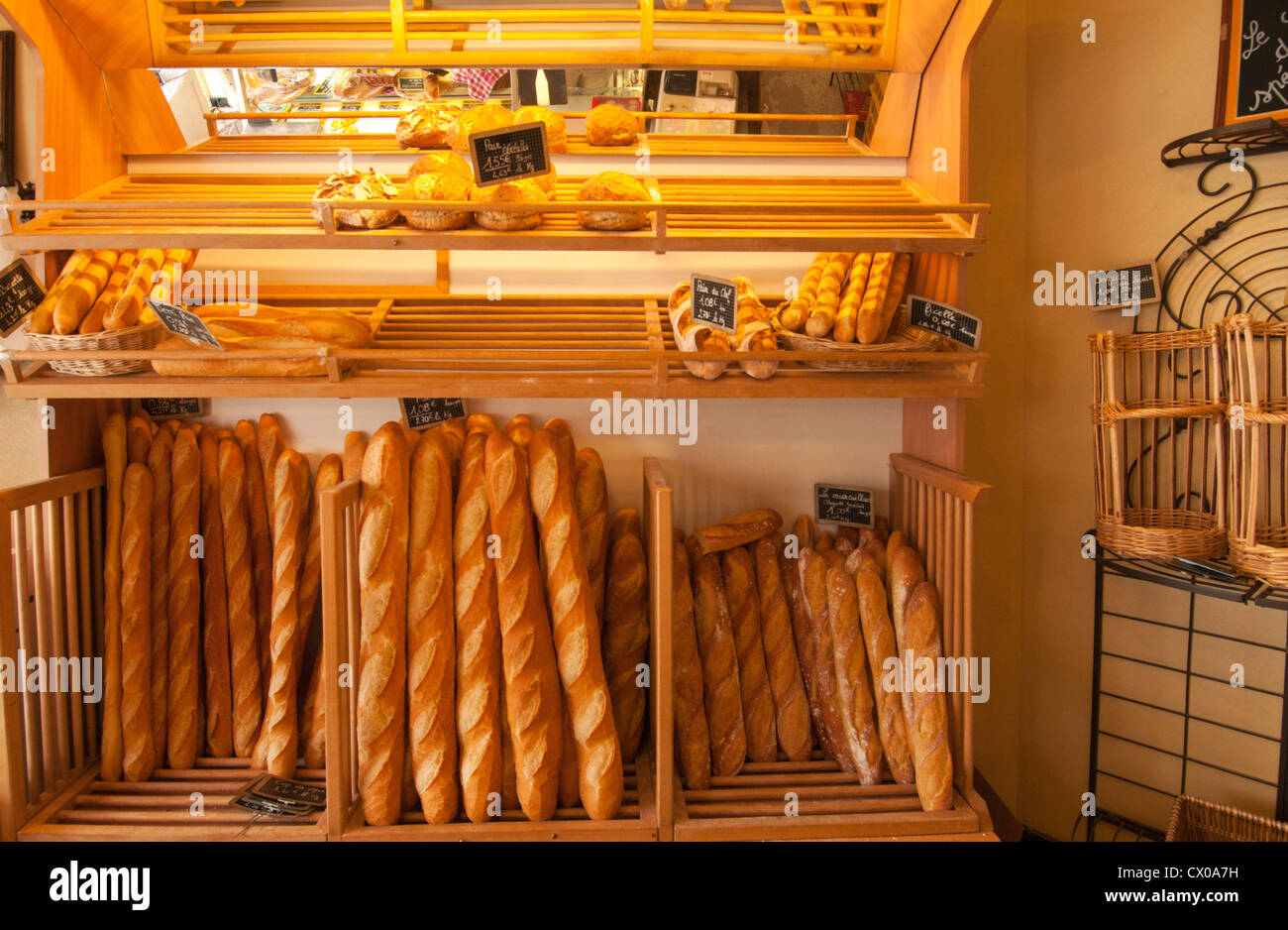 Traditional french boulangerie hires stock photography and images Alamy