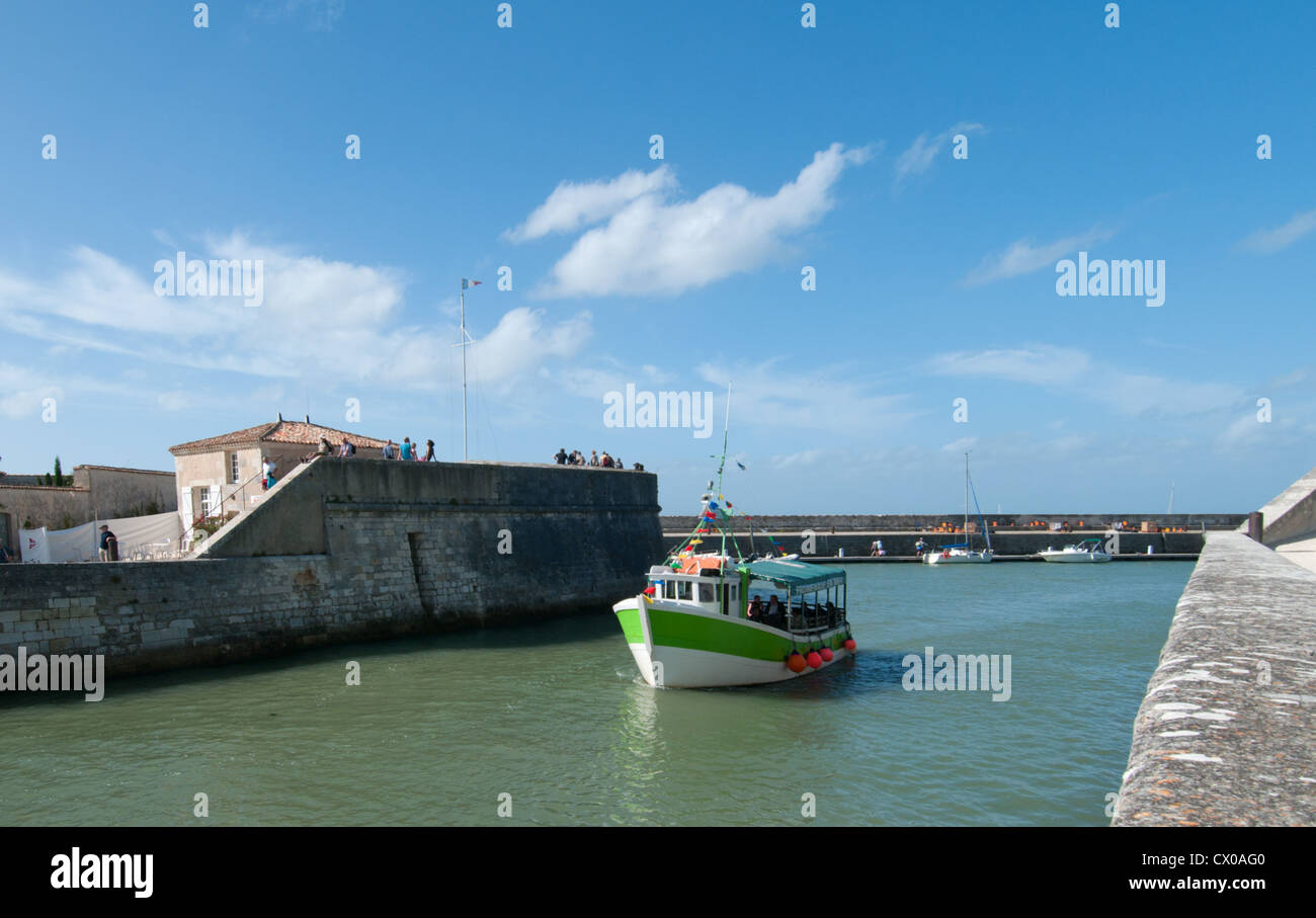 St-Martin-de-Ré, Île de Ré, Charente-Maritime, Poitou-Charentes, France. Stock Photo