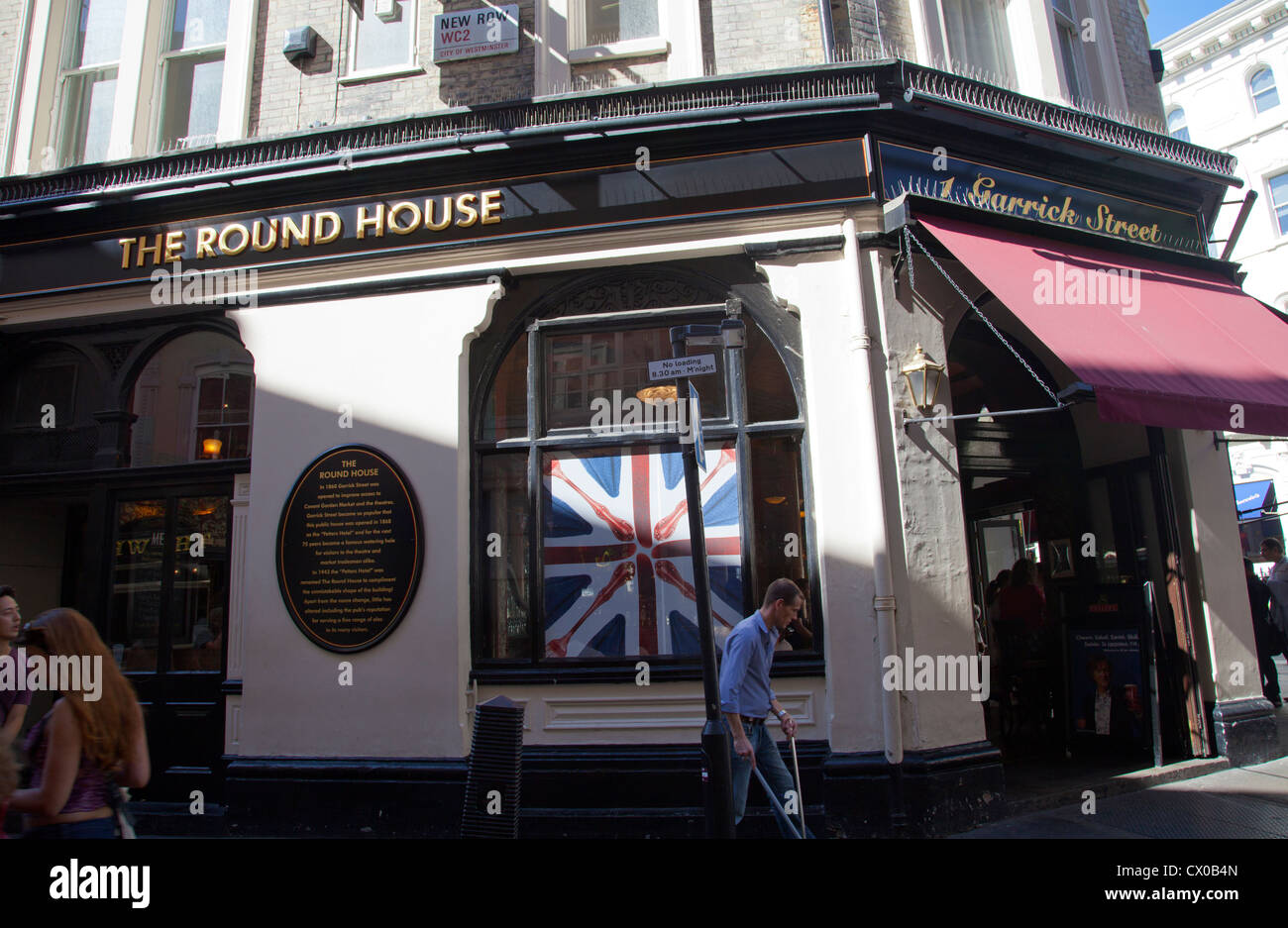 The Roundhouse Pub on Garrick Street in Covent Garden London UK Stock