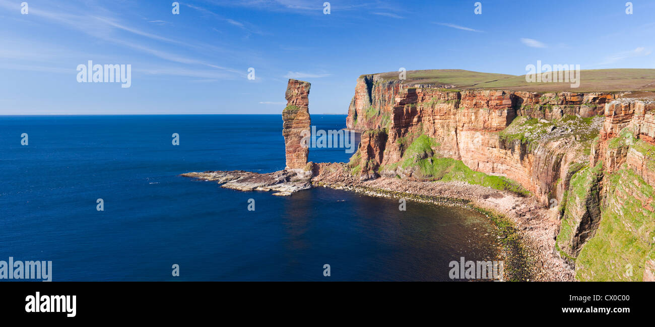 Old Man of Hoy, Hoy, Orkney Islands, Scotland, UK. Stock Photo