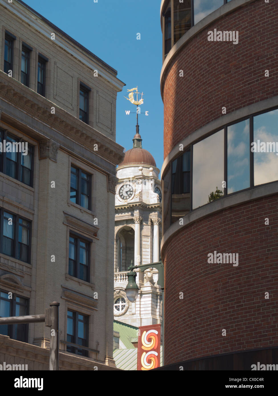 City Hall building in Portland Maine Stock Photo Alamy