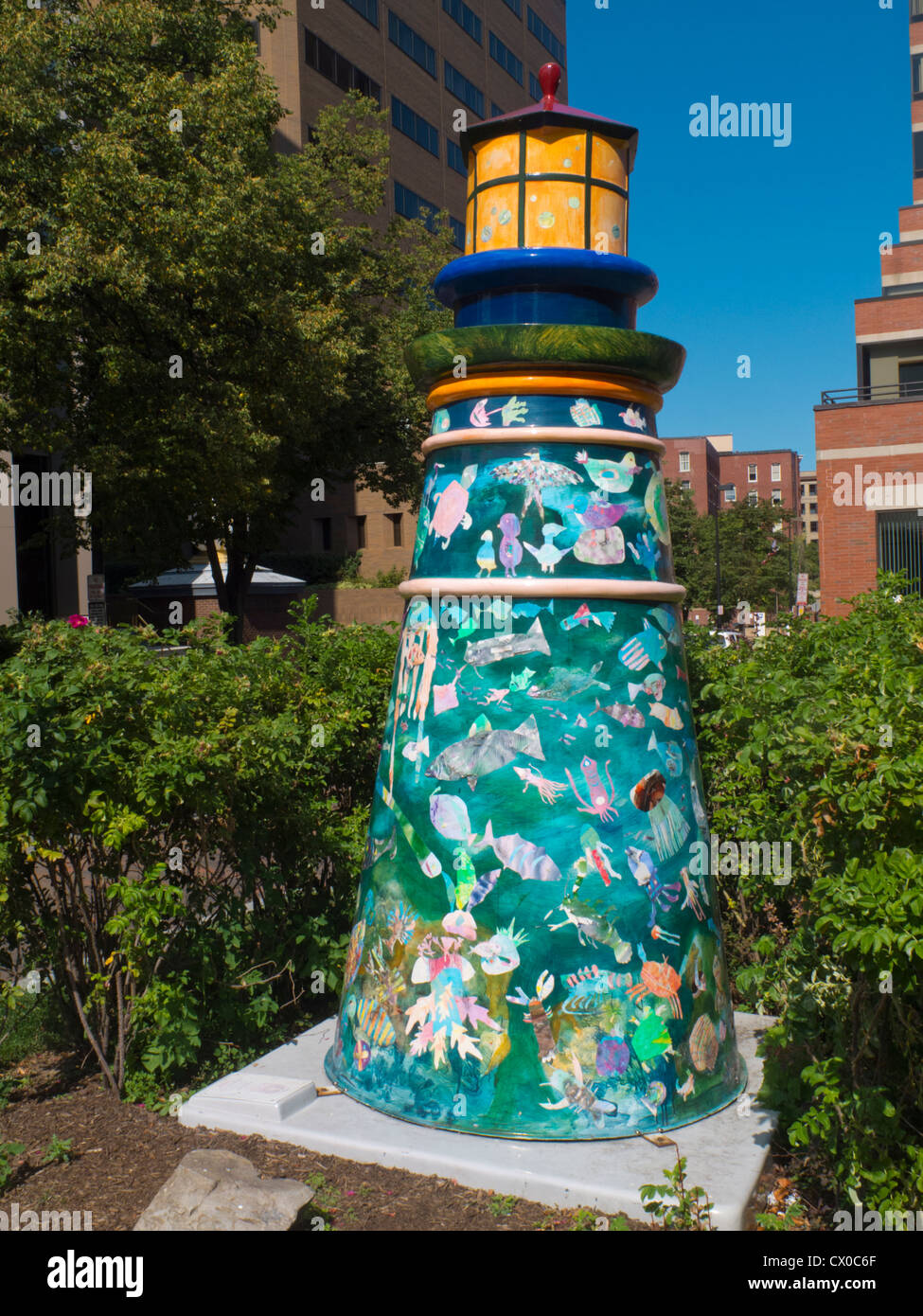 Old port district portland maine hires stock photography and images