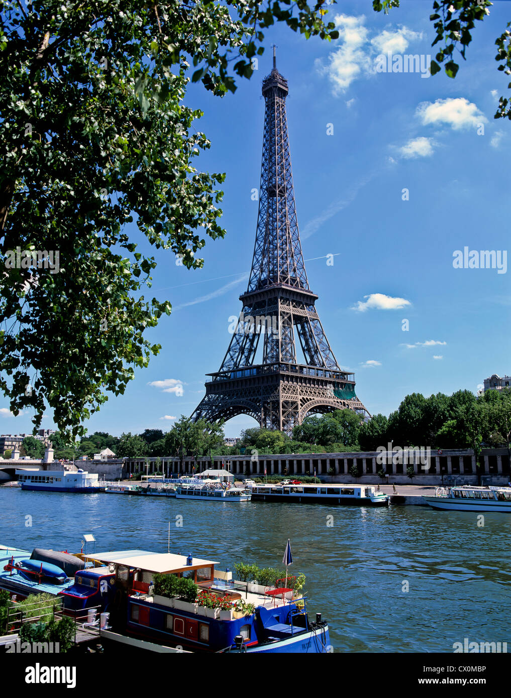8190. Eiffel Tower, Paris, France, Europe Stock Photo