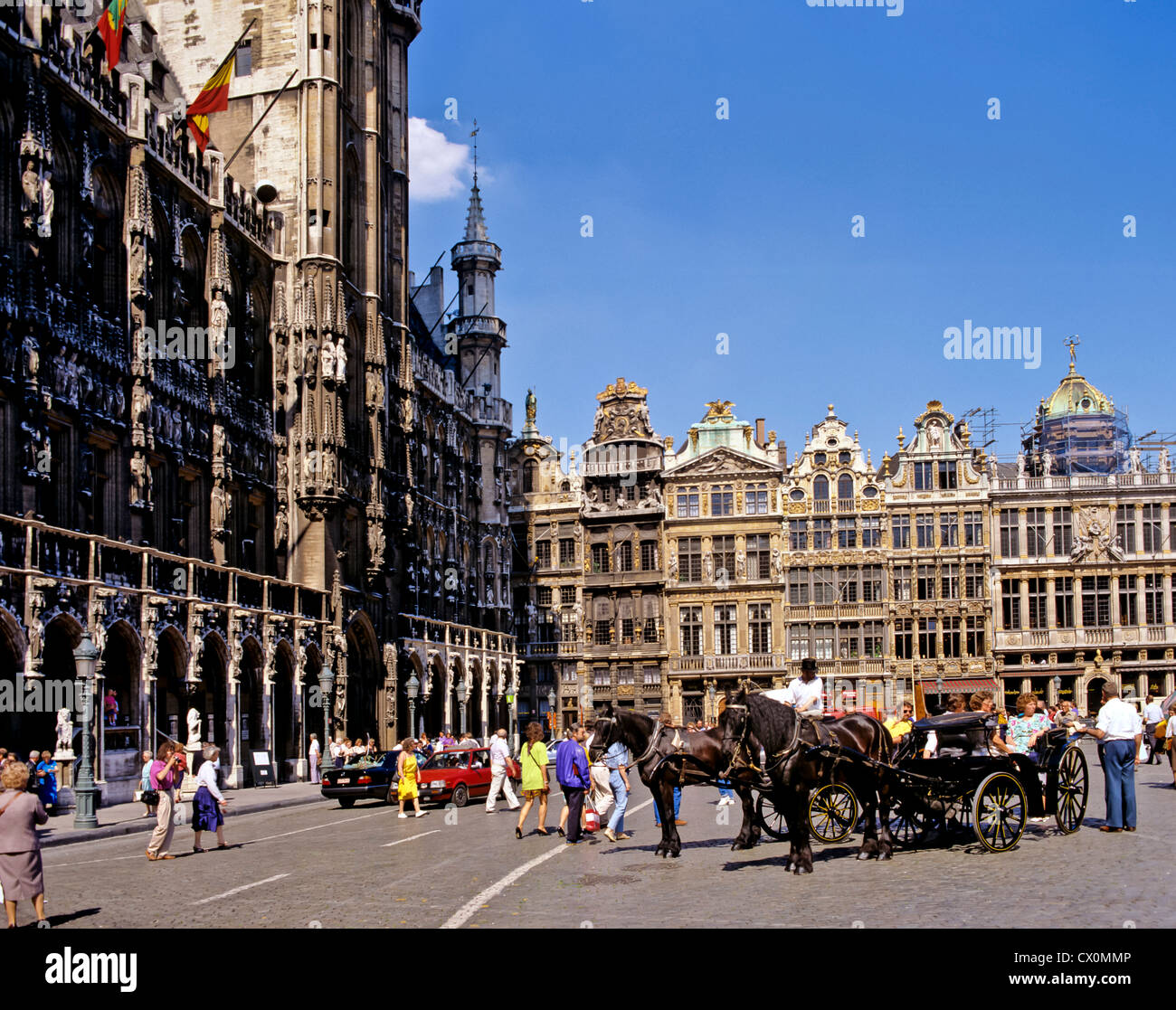 8203. Grand Place, Brussels, Belgium, Europe Stock Photo