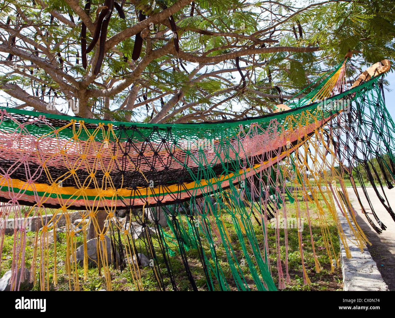 Mexico. A traditional hammock Stock Photo