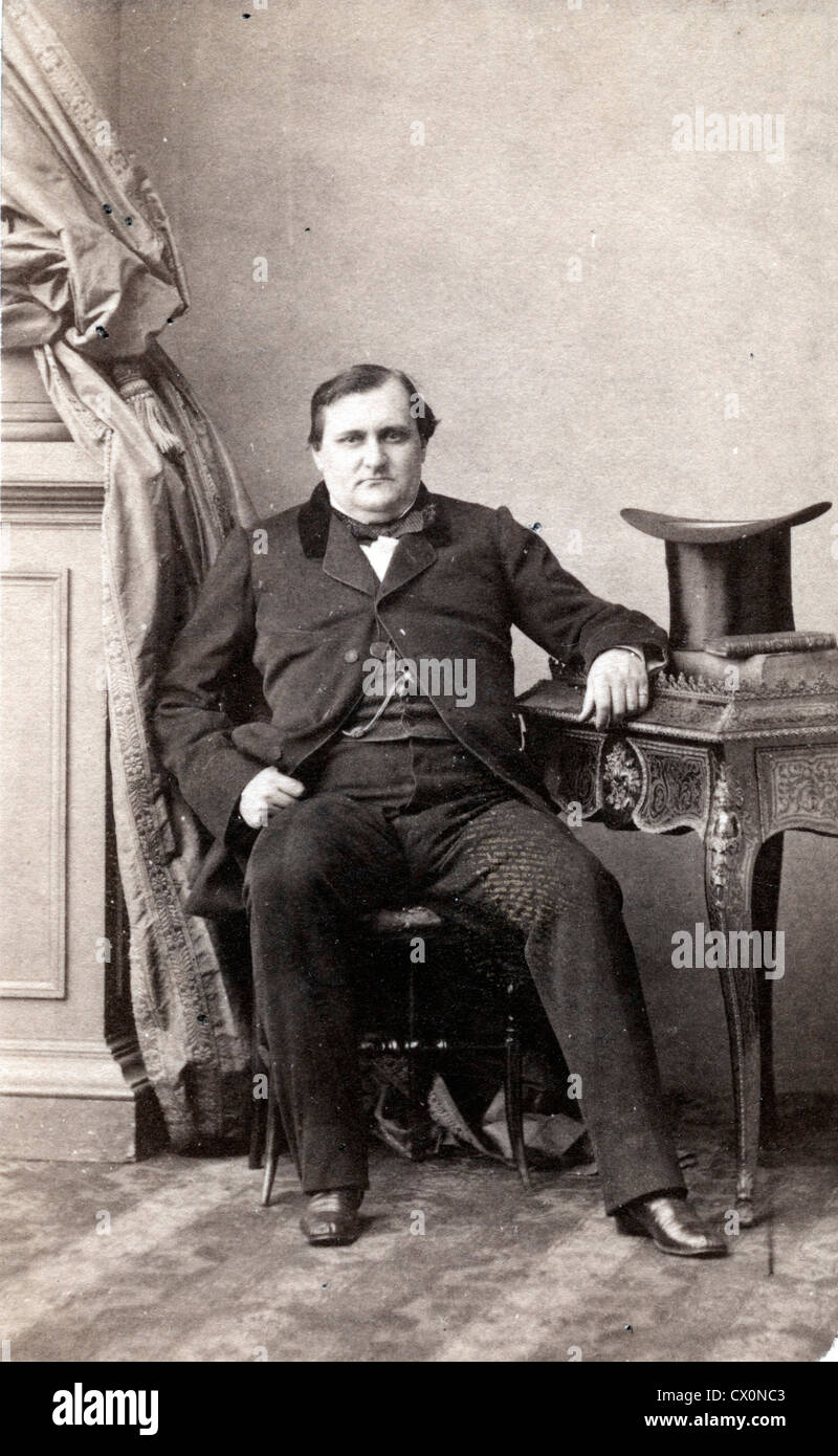 Joseph Charles Bonaparte, Prince Napoleon, ca 1860, by A.A.E. Disderi Stock  Photo - Alamy