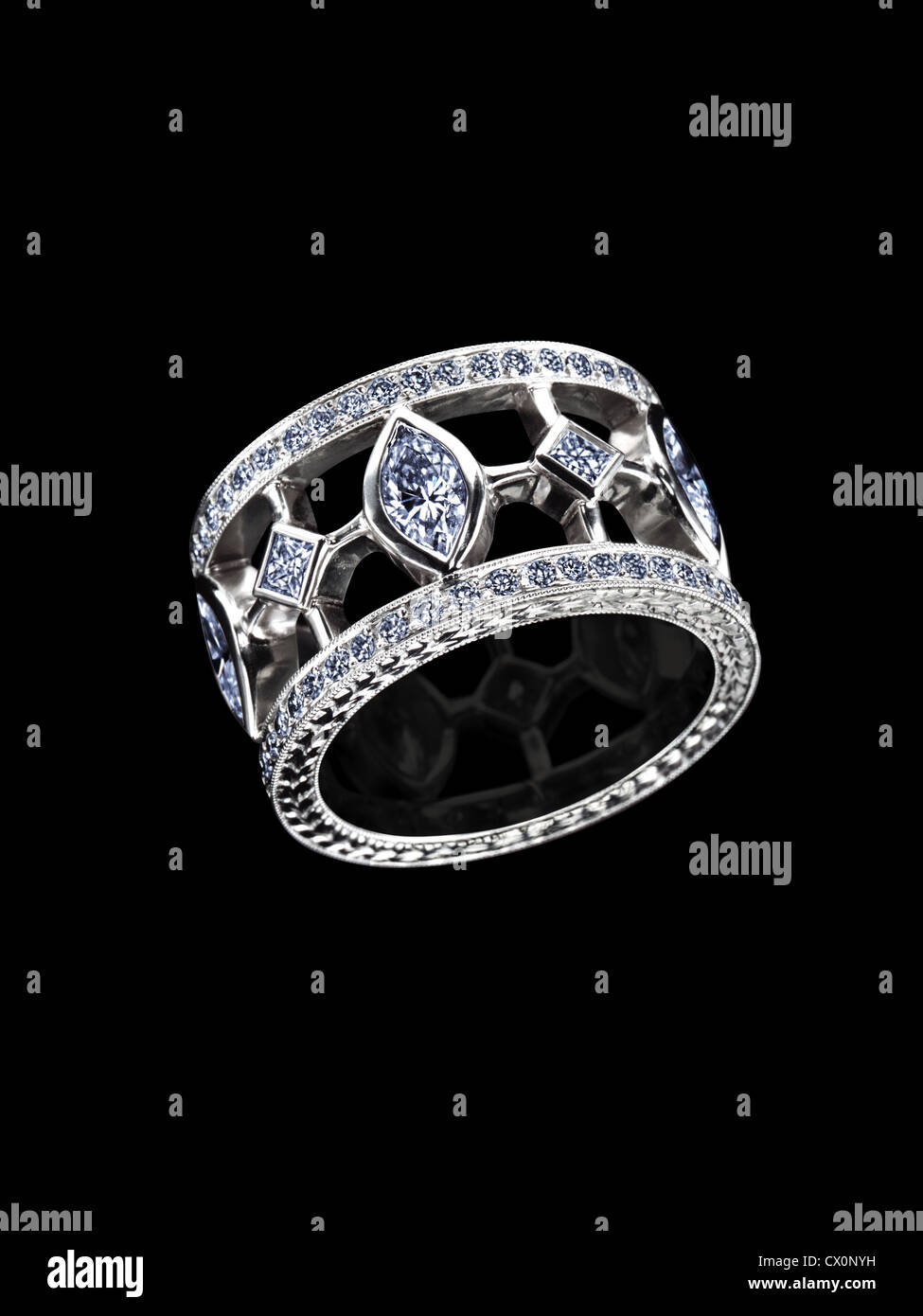Diamond Ring Stock Photo