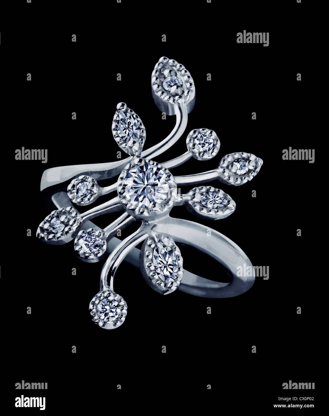 Diamond Ring Stock Photo