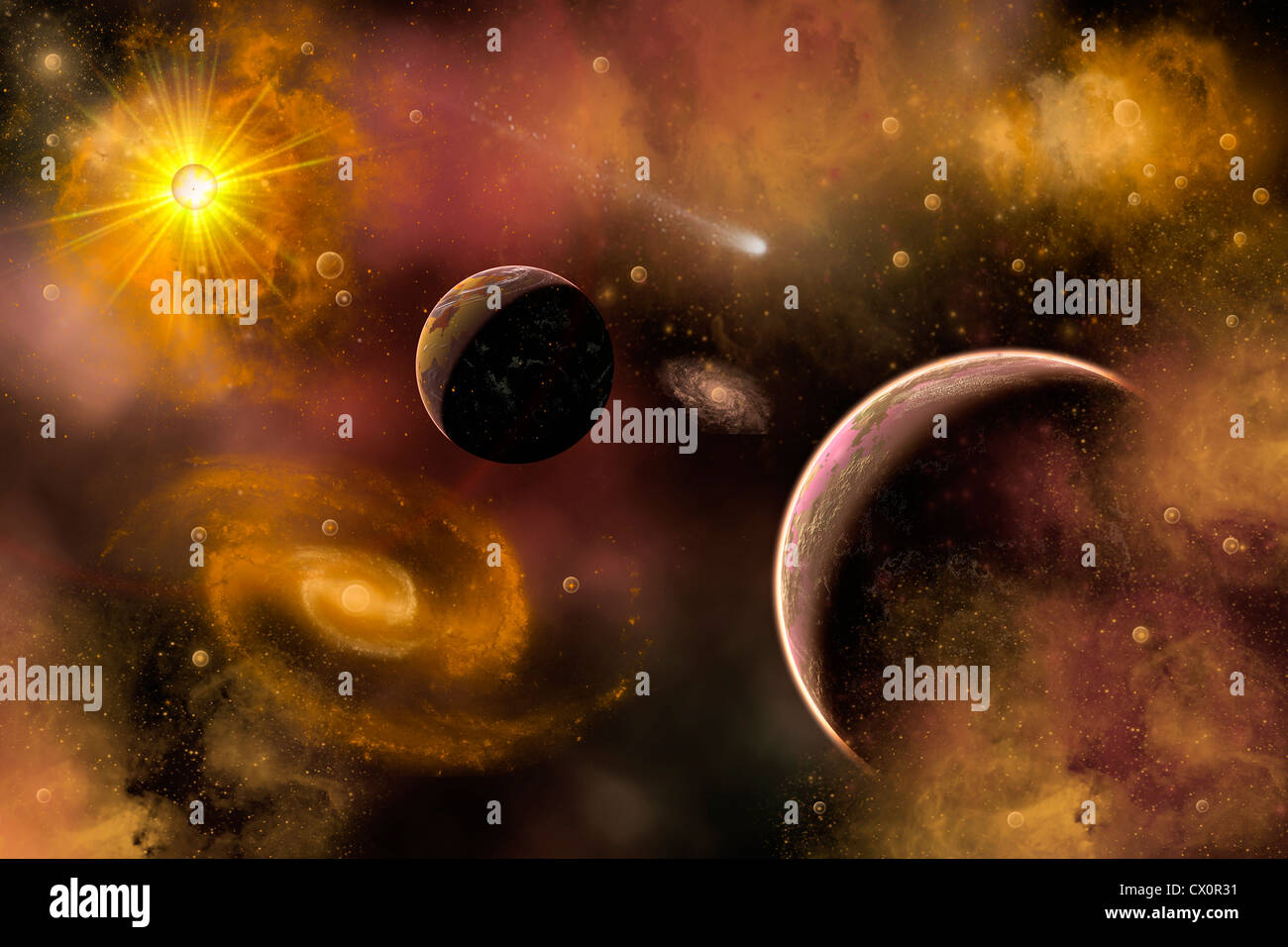 Multiple spheres hi-res stock photography and images - Alamy