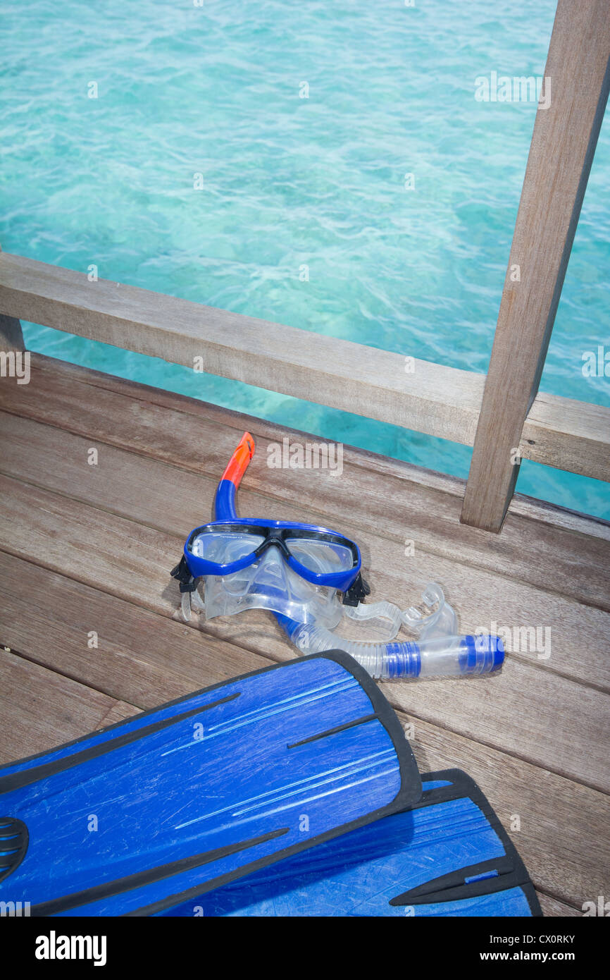 Snorkel gear - Stock Image