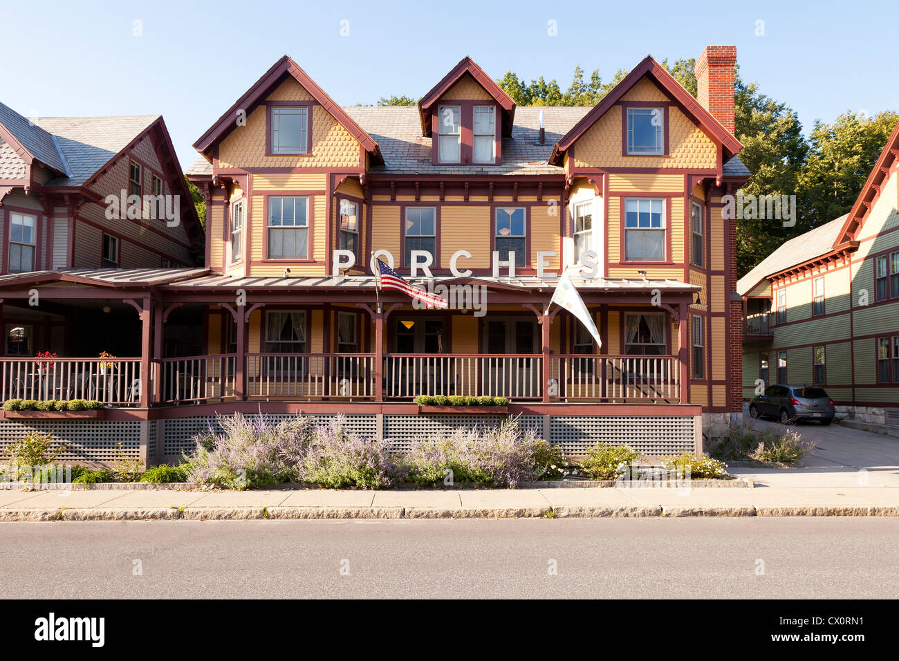 Porches Inn, North Adams, MA Stock Photo - Alamy