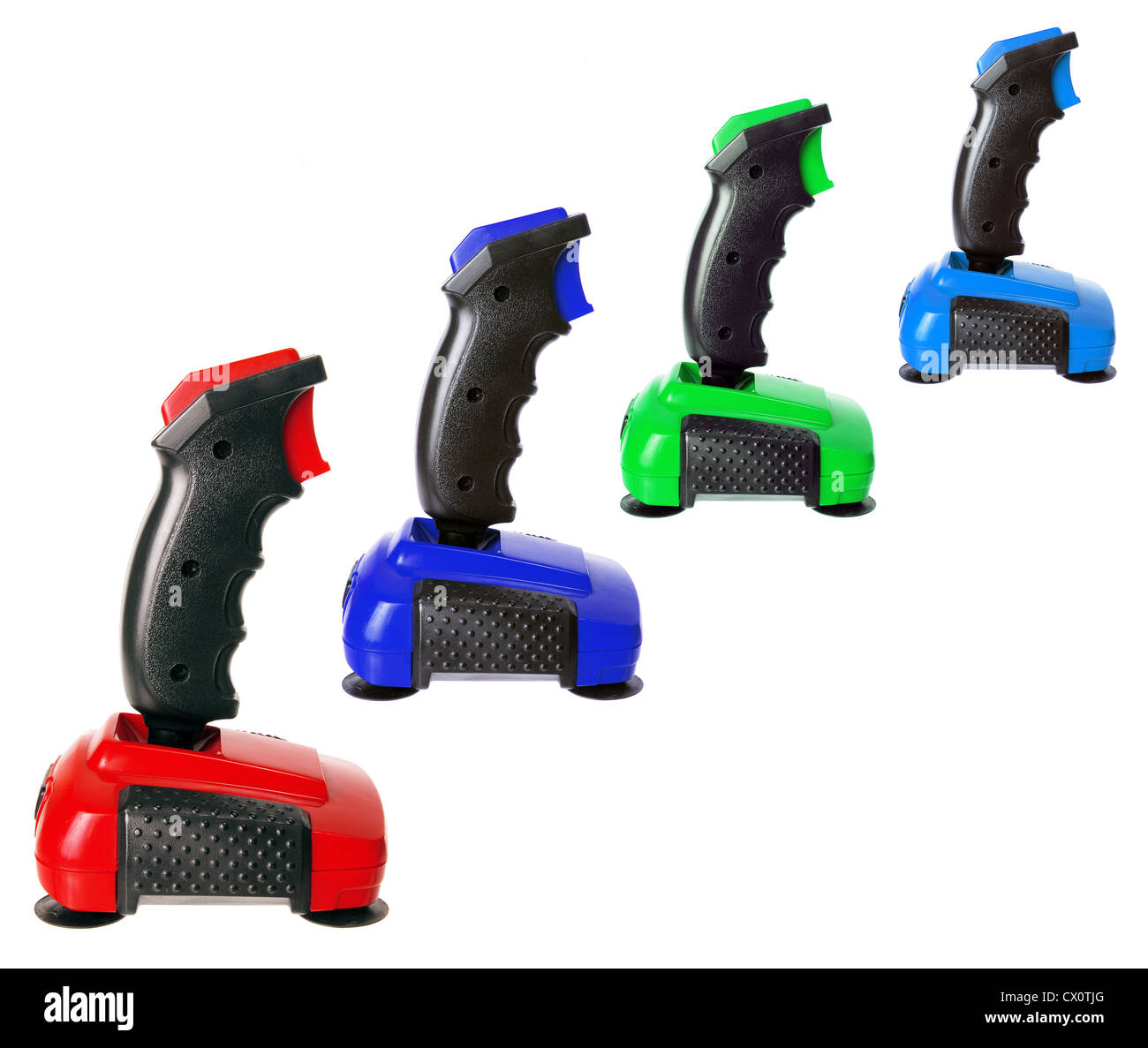 Joysticks Stock Photo
