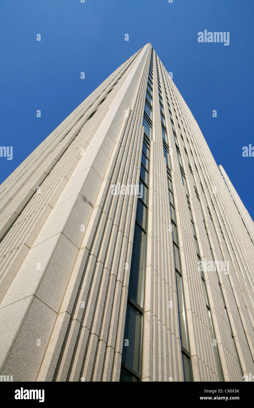 the modern building and blue sky Stock Photo - Alamy