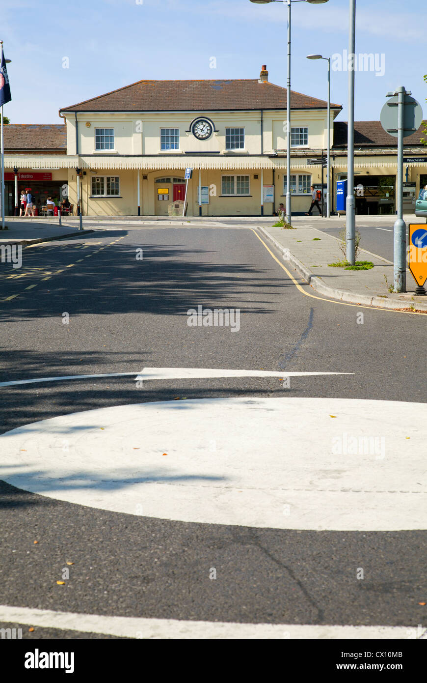 Winchester Train Station Hampshire UK Stock Photo Alamy