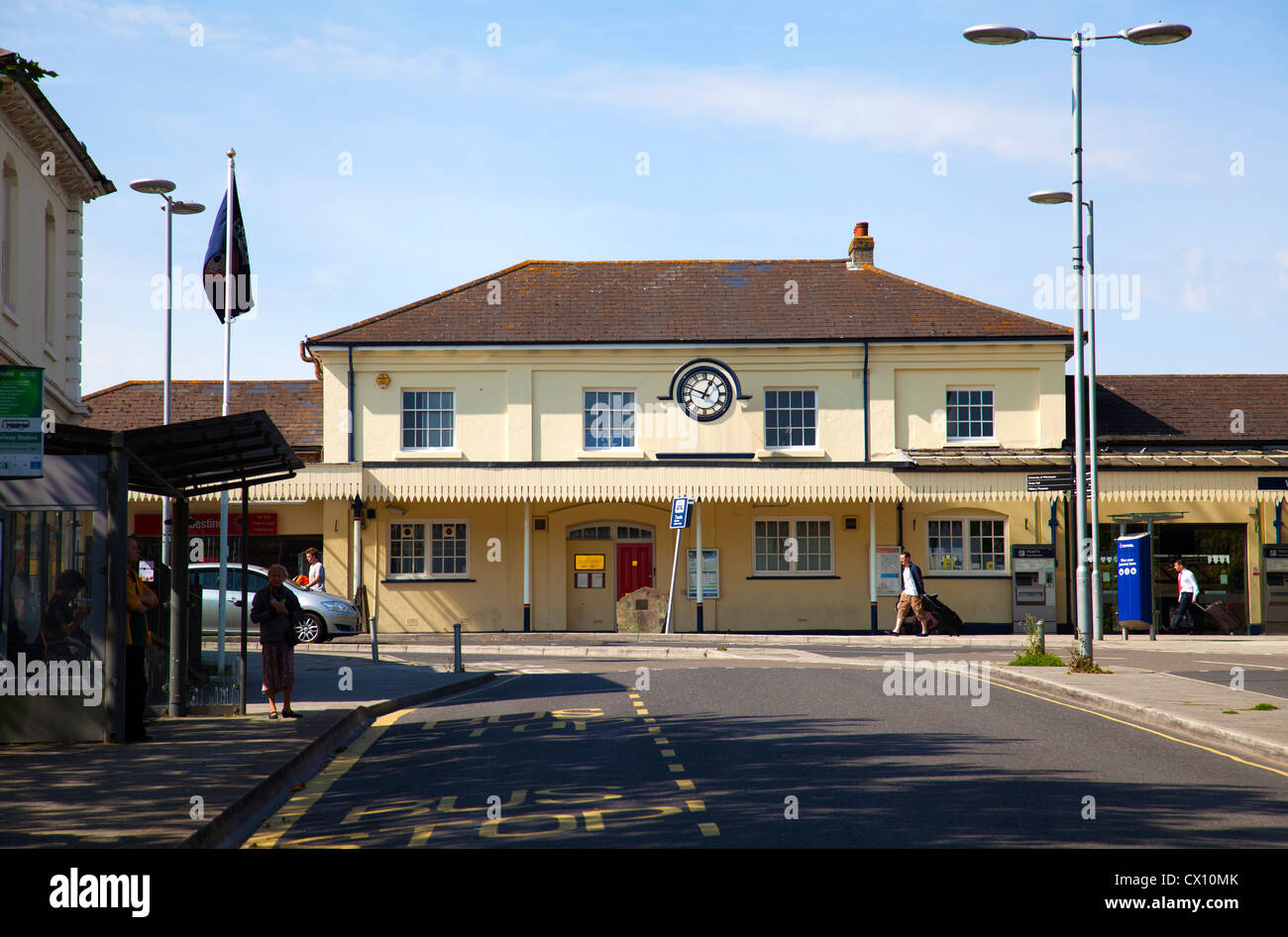 Winchester Train Station Hampshire UK Stock Photo Alamy