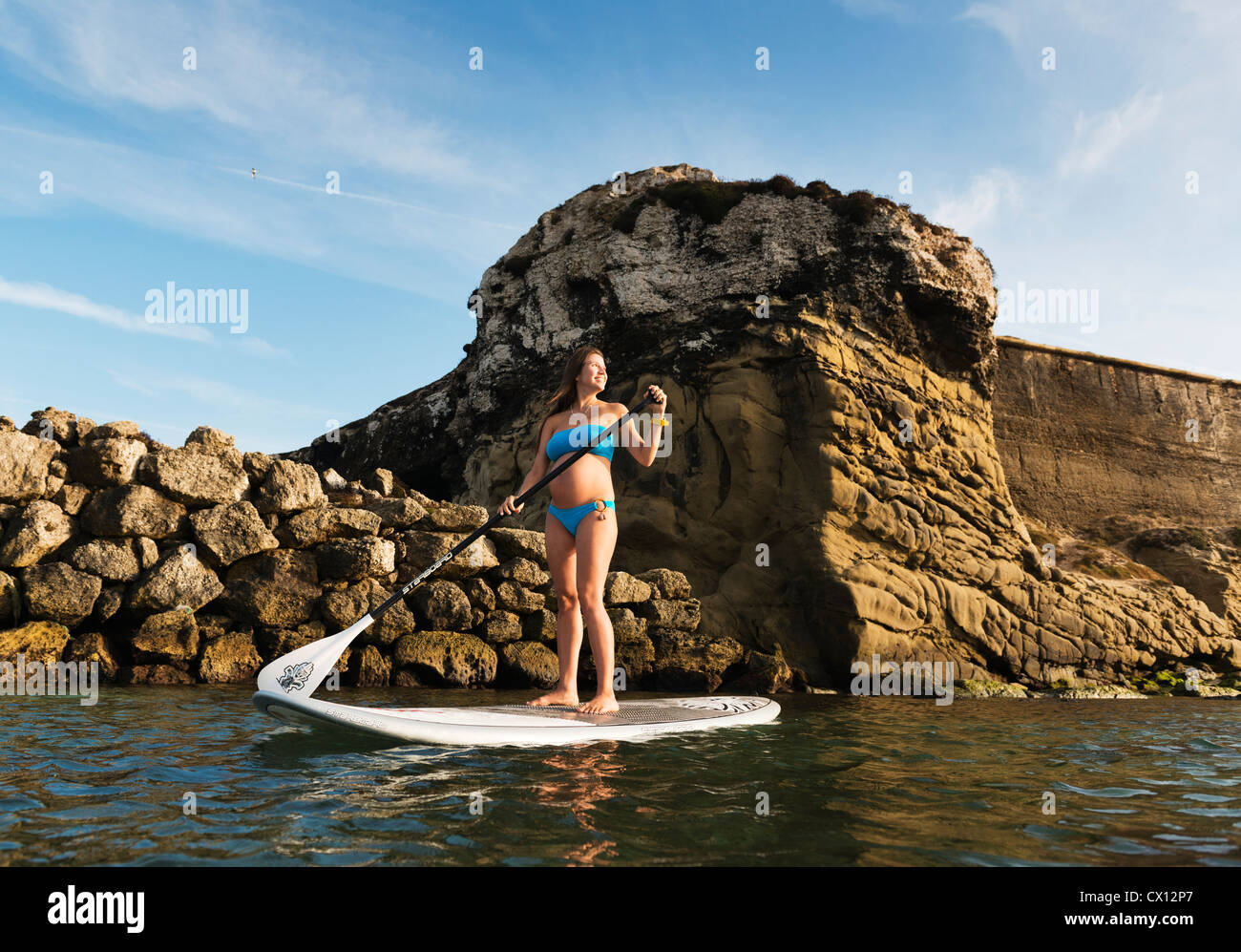 Stand up paddle surf Stock Photo Alamy