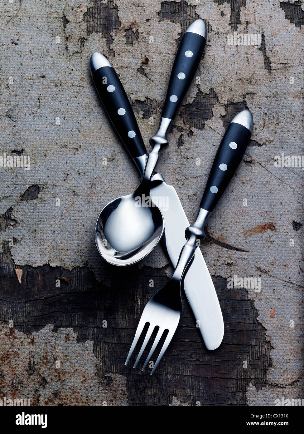 Spoon and knife hi-res stock photography and images - Alamy