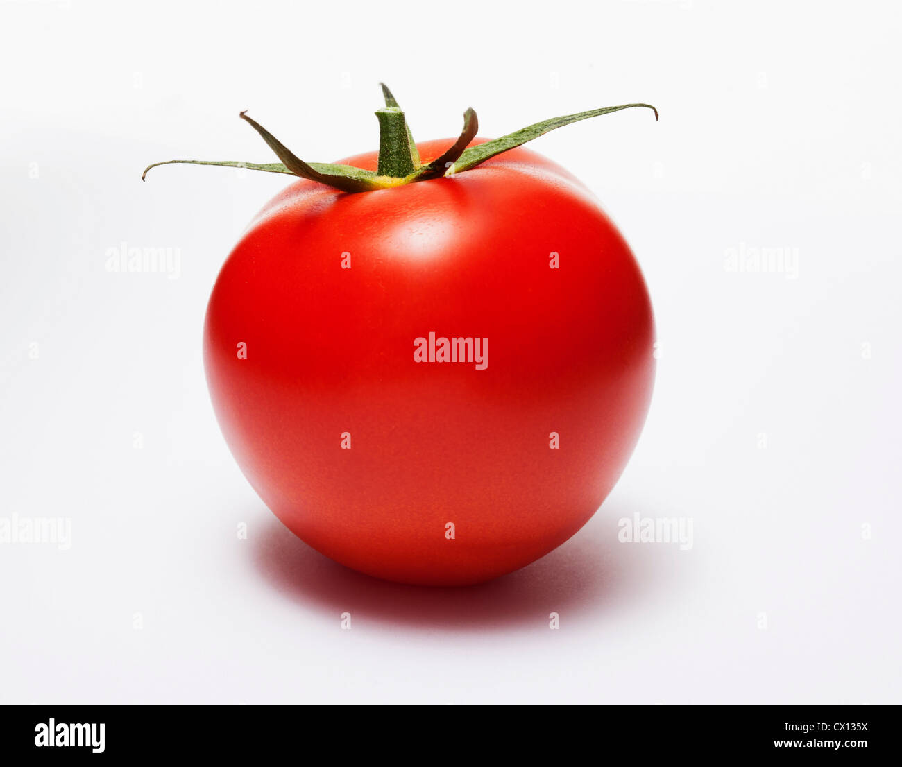 Red tomato Stock Photo