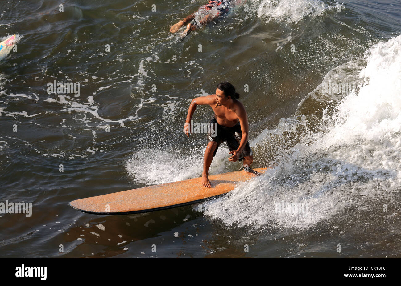 Skilled longboard surfing hires stock photography and images Alamy
