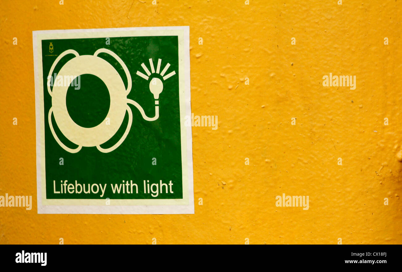 Ship safety sign hires stock photography and images Alamy