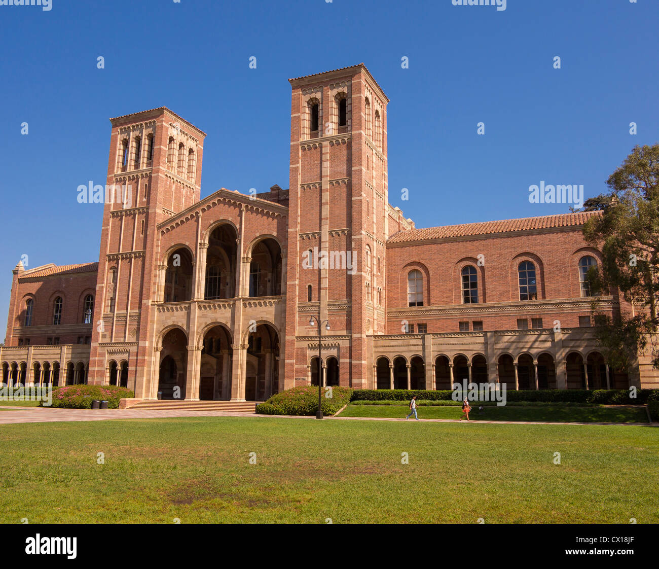LOS ANGELES, CALIFORNIA, USA - Royce Hall on UCLA campus. Stock Photo