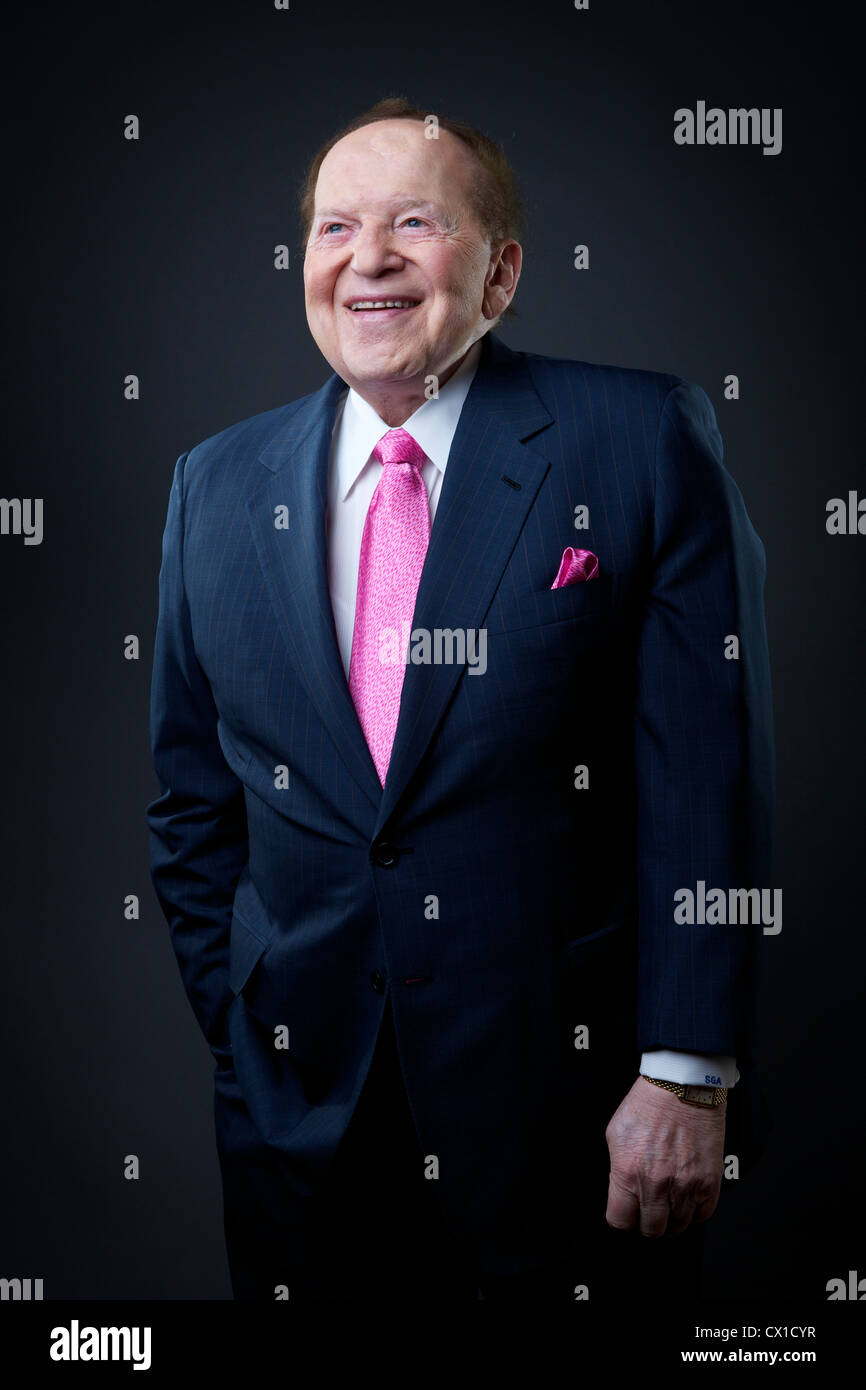 CEO of the Las Vegas Sands Corporation photographed in The Venetian Resort  and Hotel Casino Stock Photo - Alamy