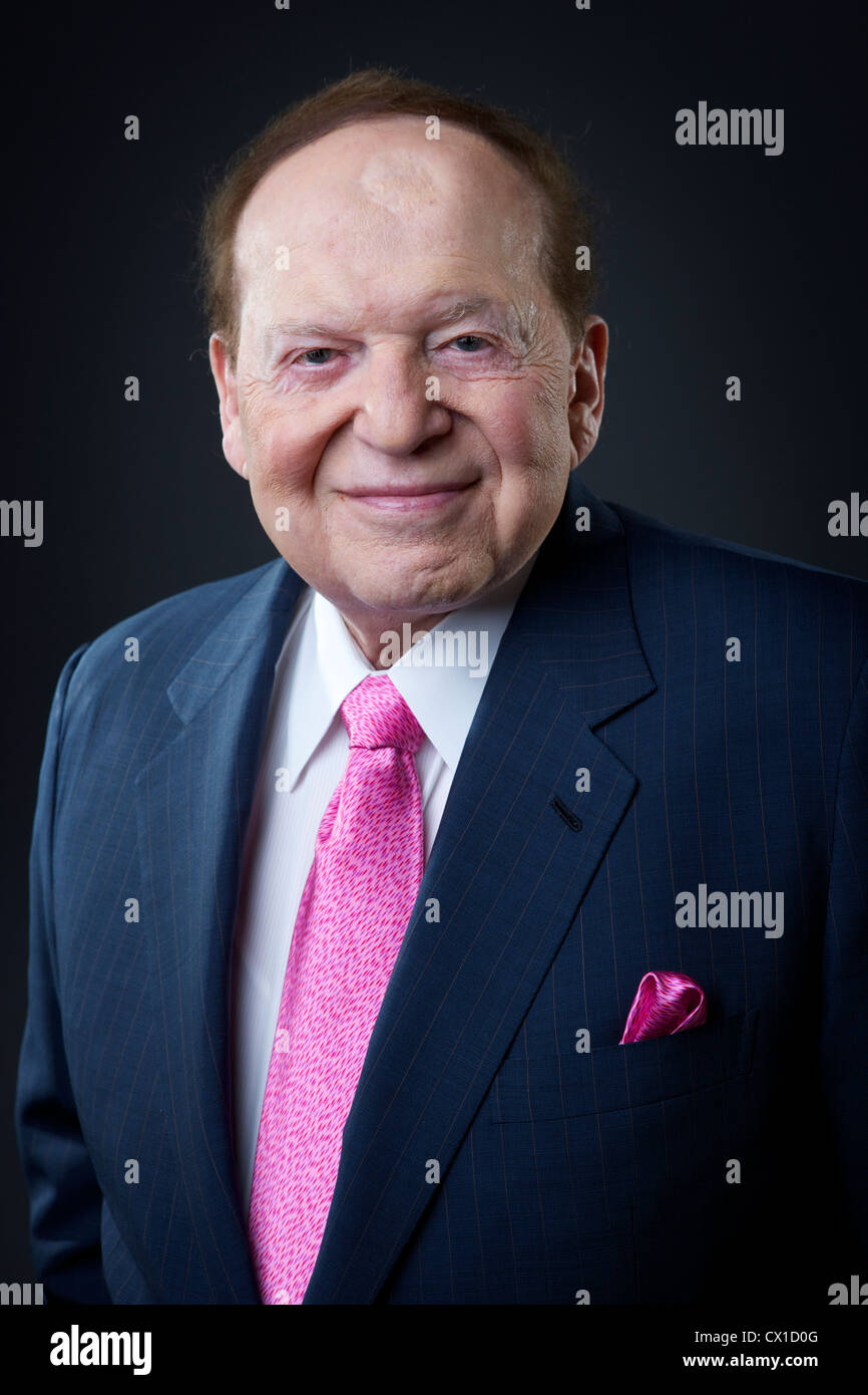 CEO of the Las Vegas Sands Corporation photographed in The Venetian Resort  and Hotel Casino Stock Photo - Alamy