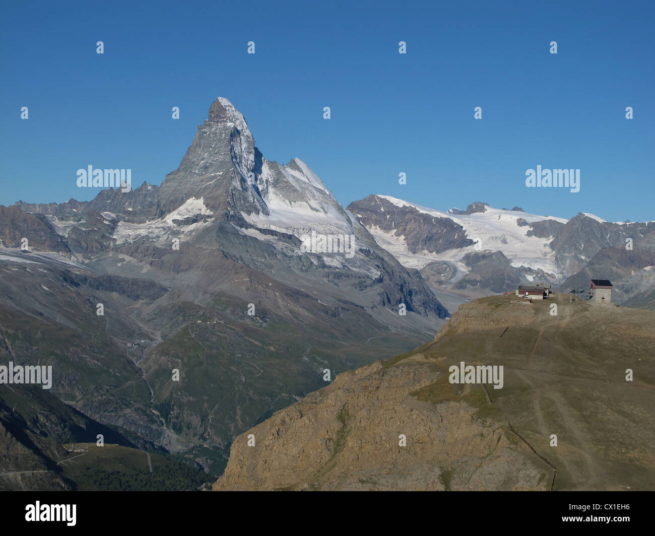 Matterhorn And Rothorn Stock Photo - Alamy