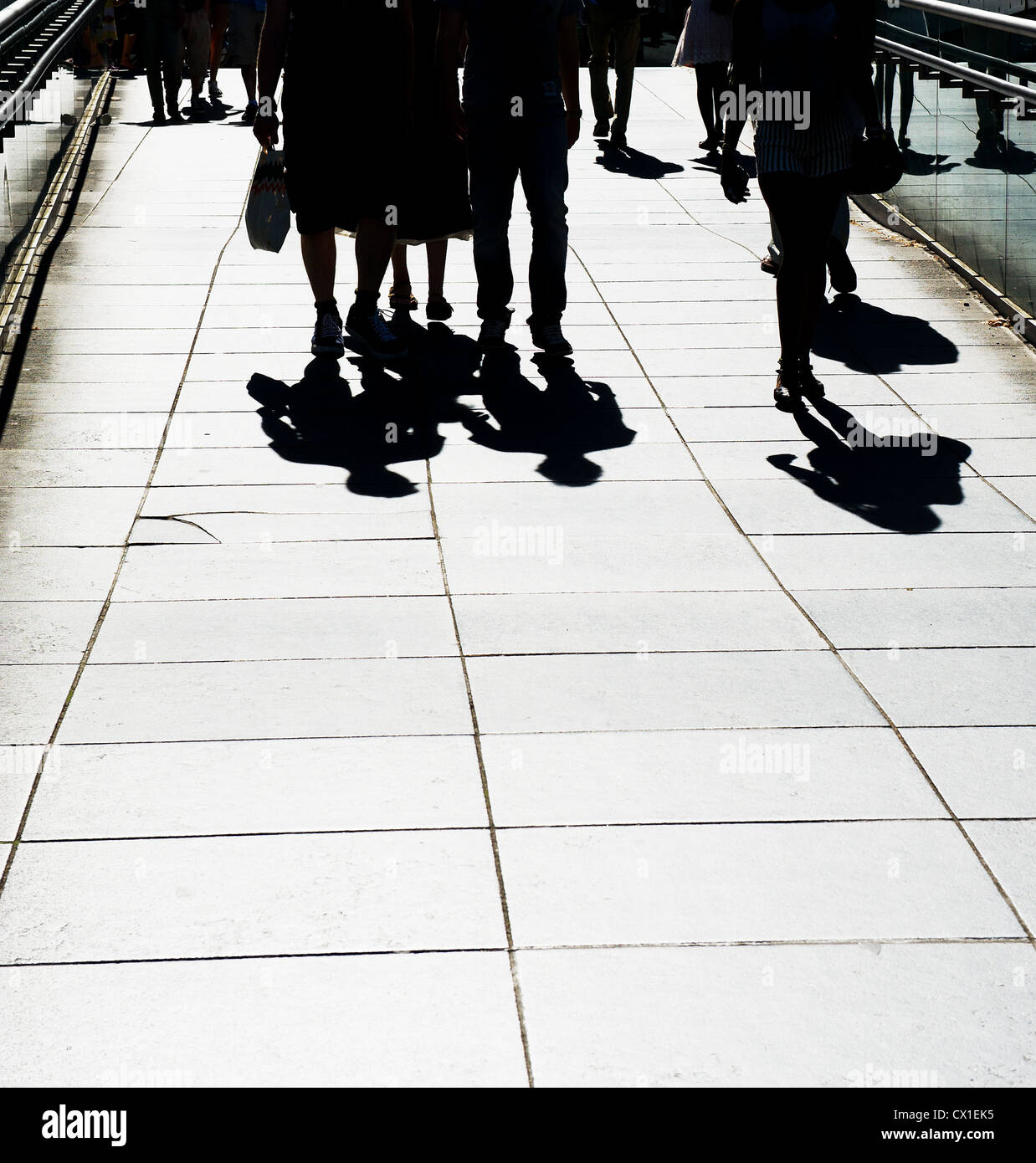 Shadows Cast By People In Bright Sunshine Stock Photo Alamy Shadows Cast By People In Bright Sunshine Stock Photo Alamy