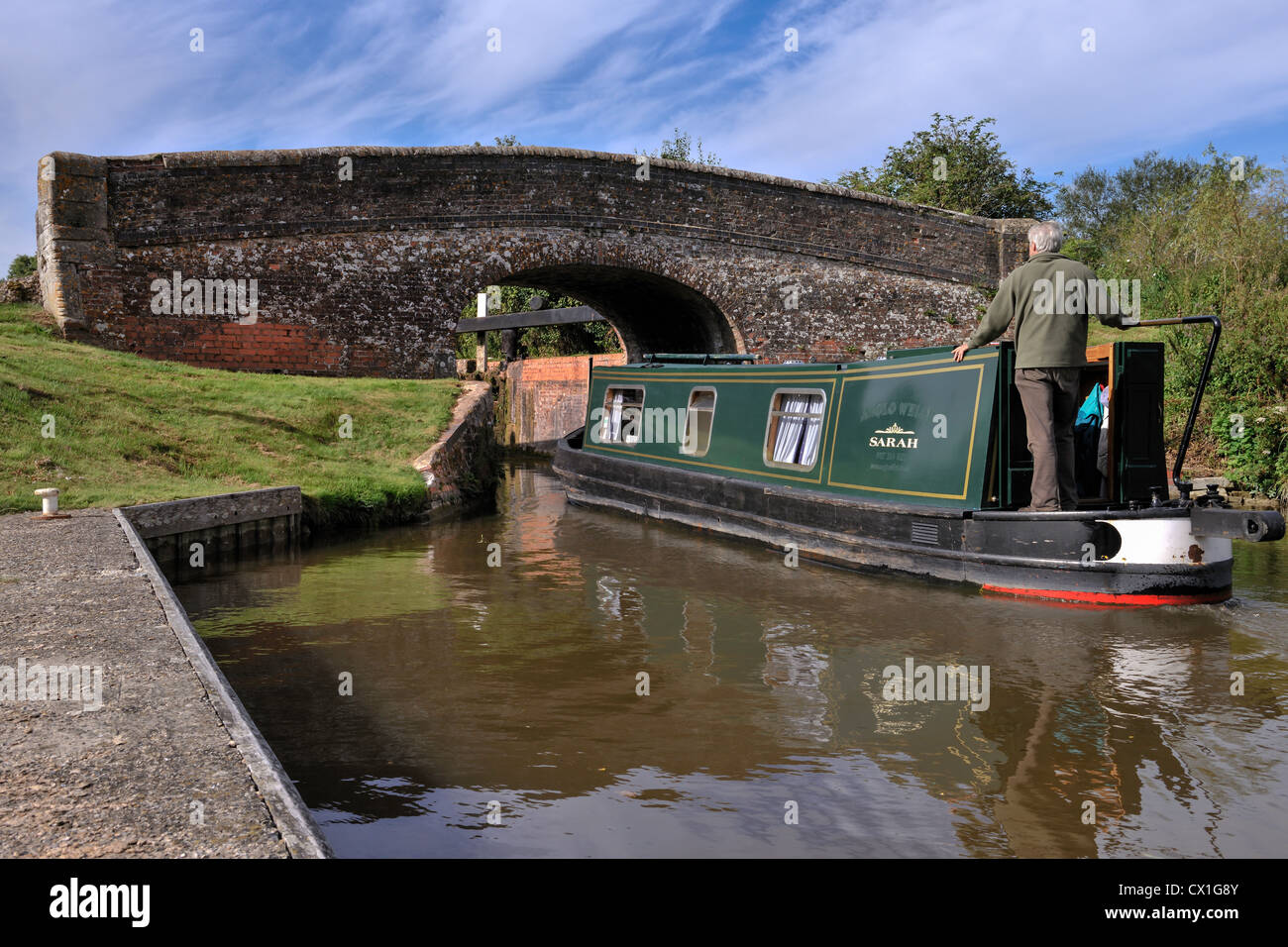 Kennet and Avon Canal Stock Photo