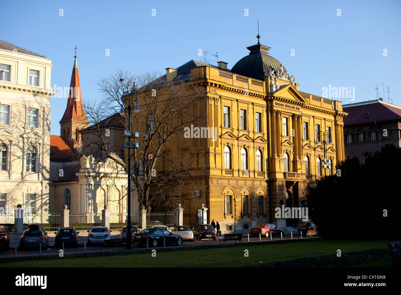 Architecture Zagreb Croatia Stock Photo Alamy