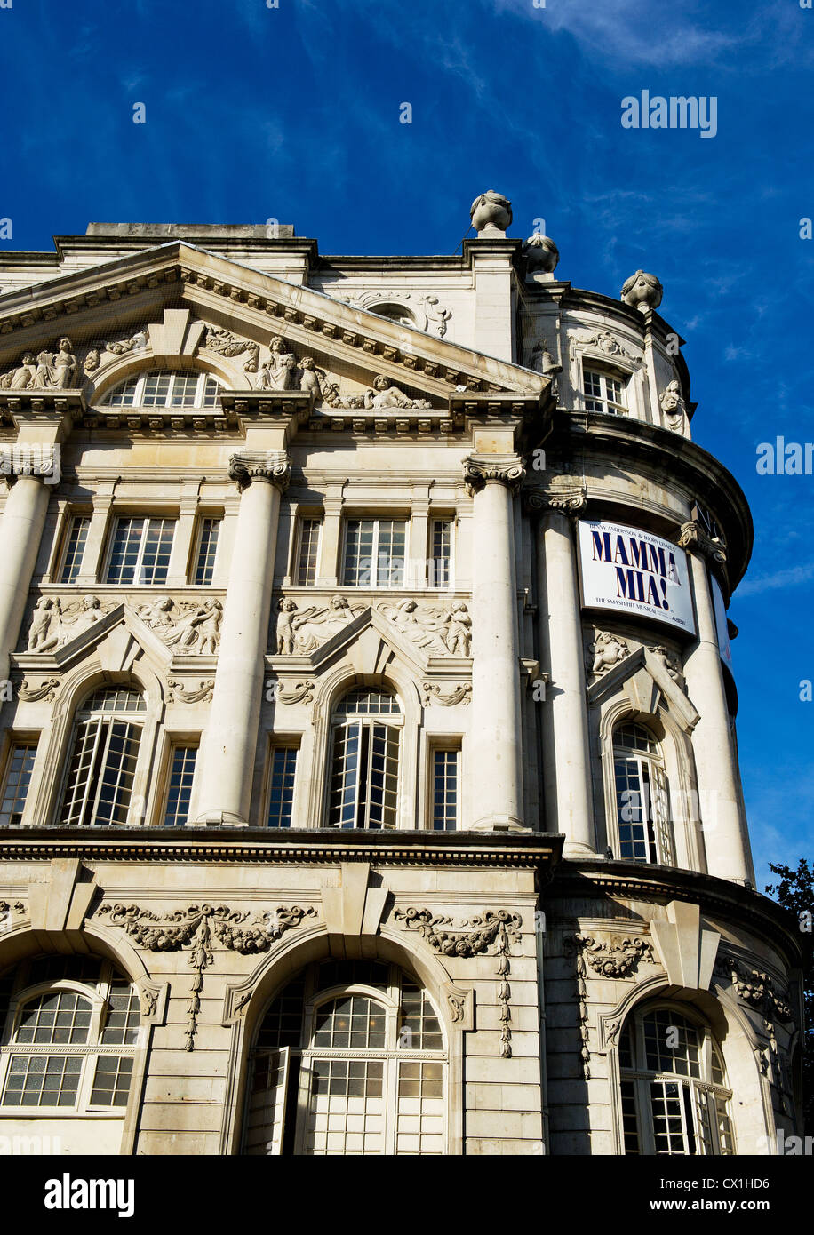 The Novello Theatre in London Stock Photo