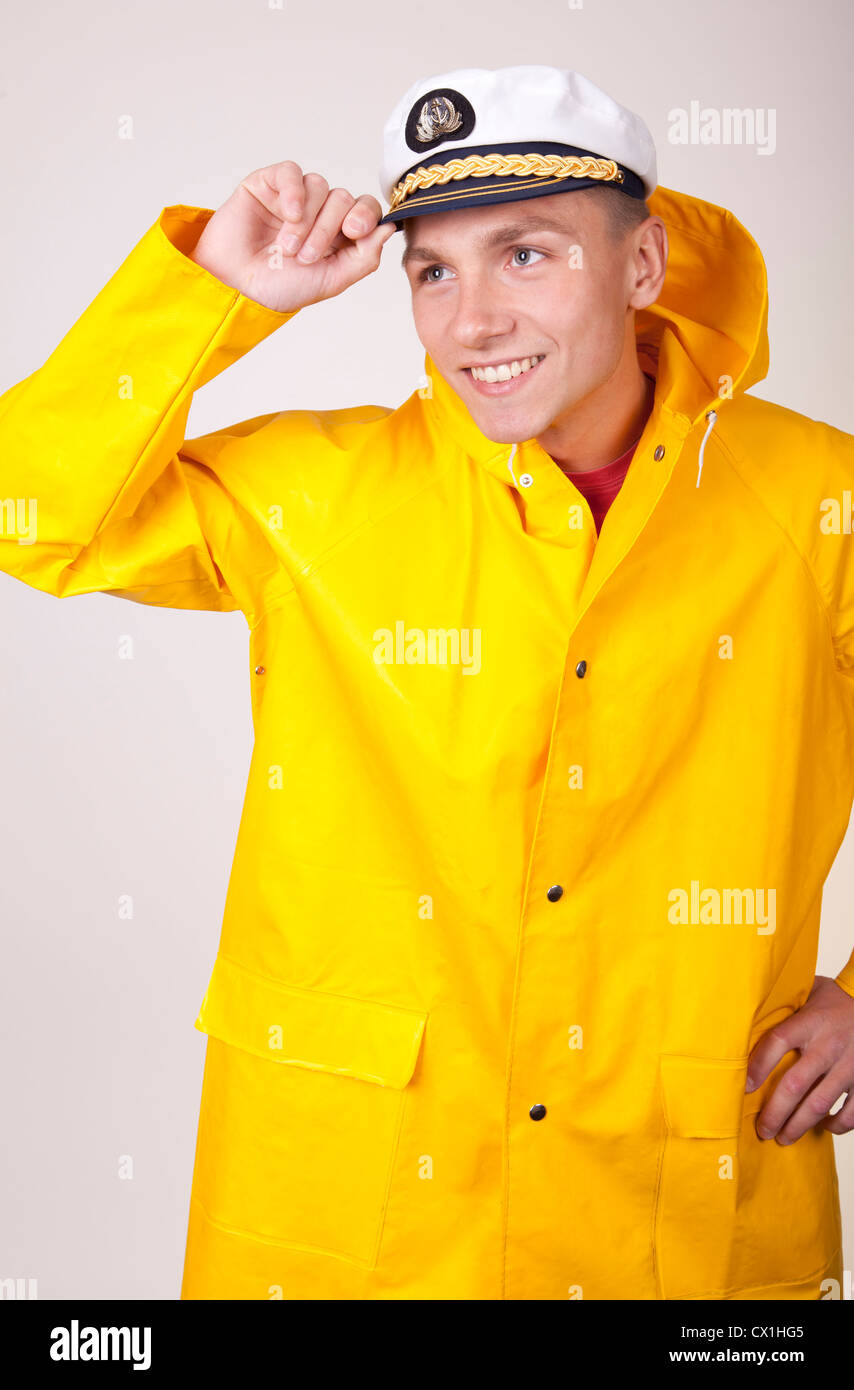 Sailor in shop yellow raincoat