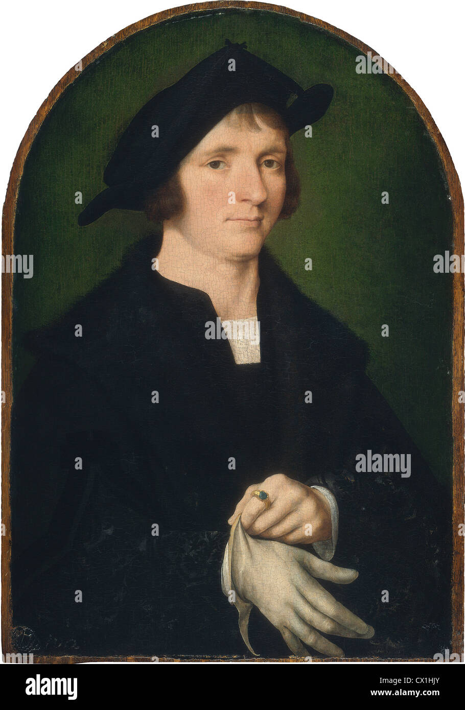 Joos van Cleve, Joris Vezeleer, Netherlandish, active 1505/1508 - 1540/1541, probably 1518, oil on panel Stock Photo