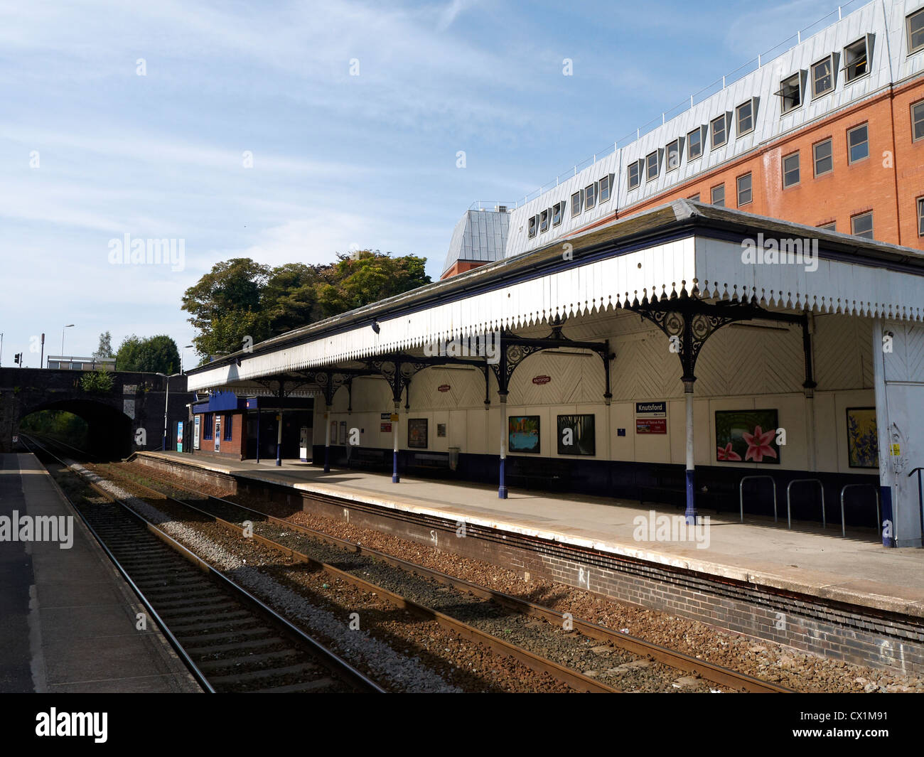 Railway Station in Knutsford Cheshire UK Stock Photo - Alamy