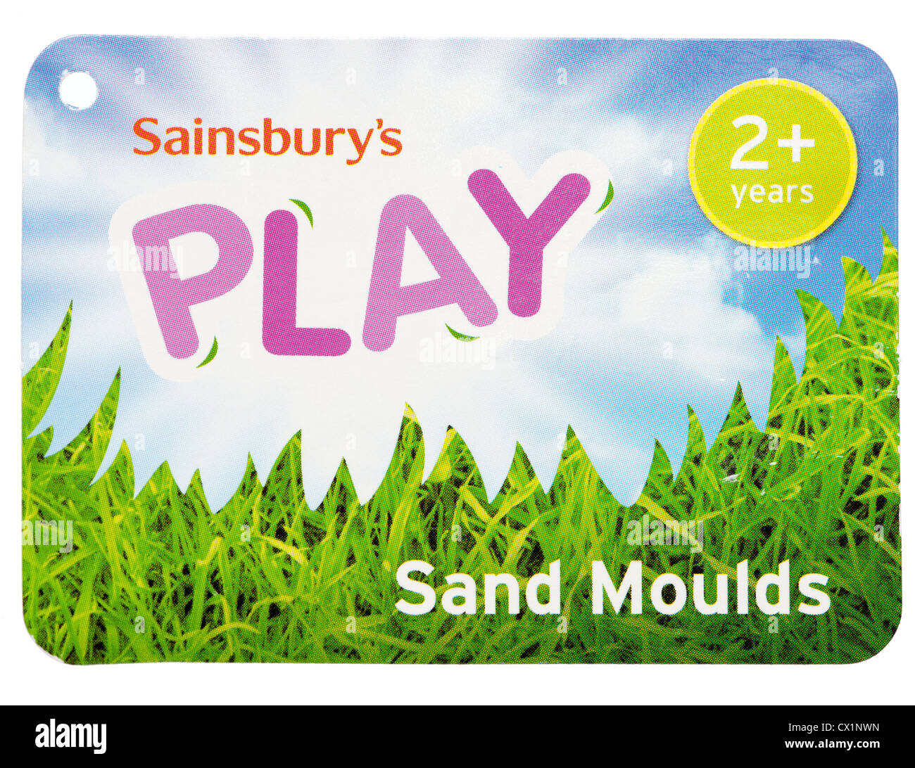 Sainsburys Play label for toys suitable for kiddies 2 plus Stock Photo