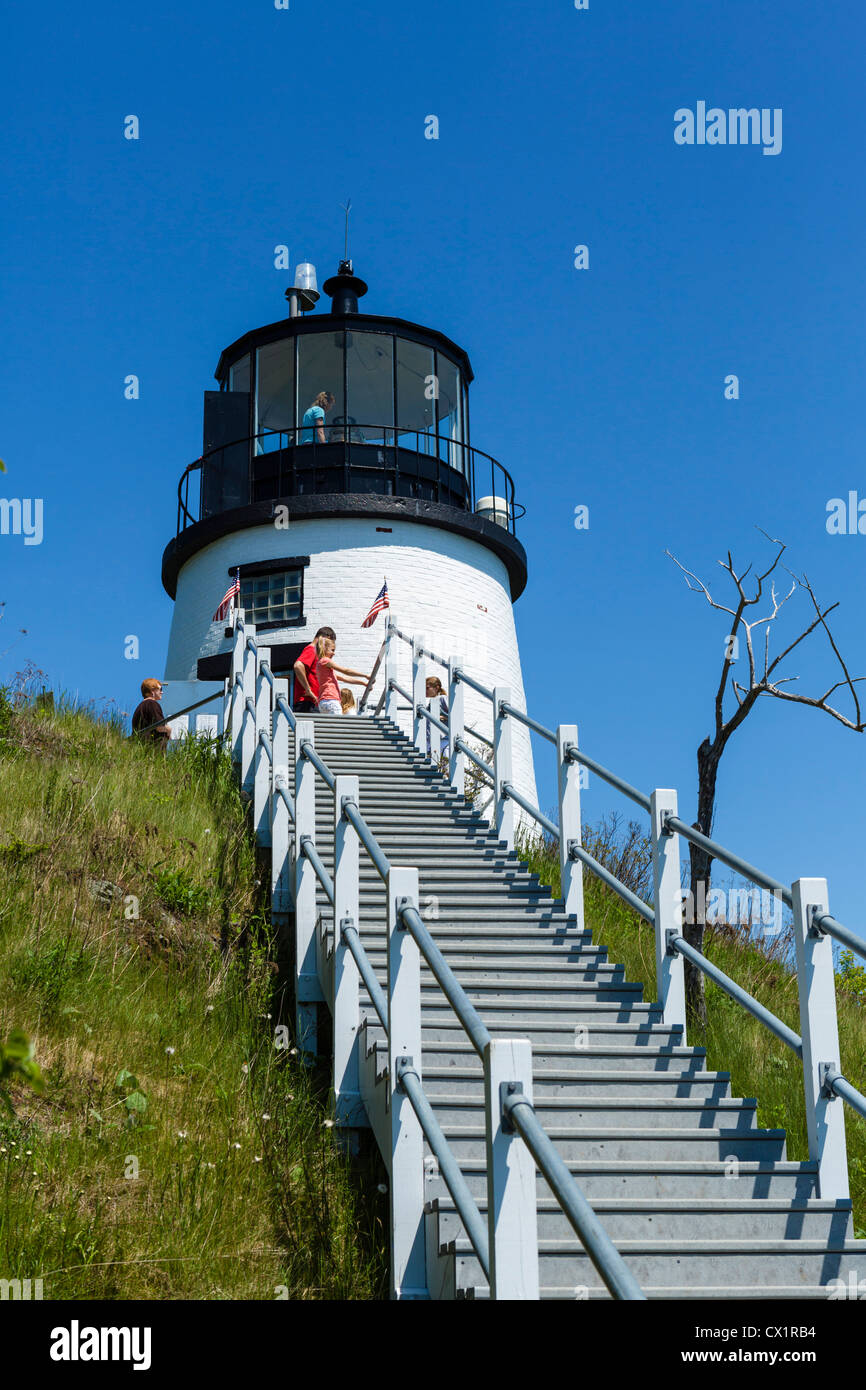 Owl's Head Light Station on St Peninsula, Knox County, Maine