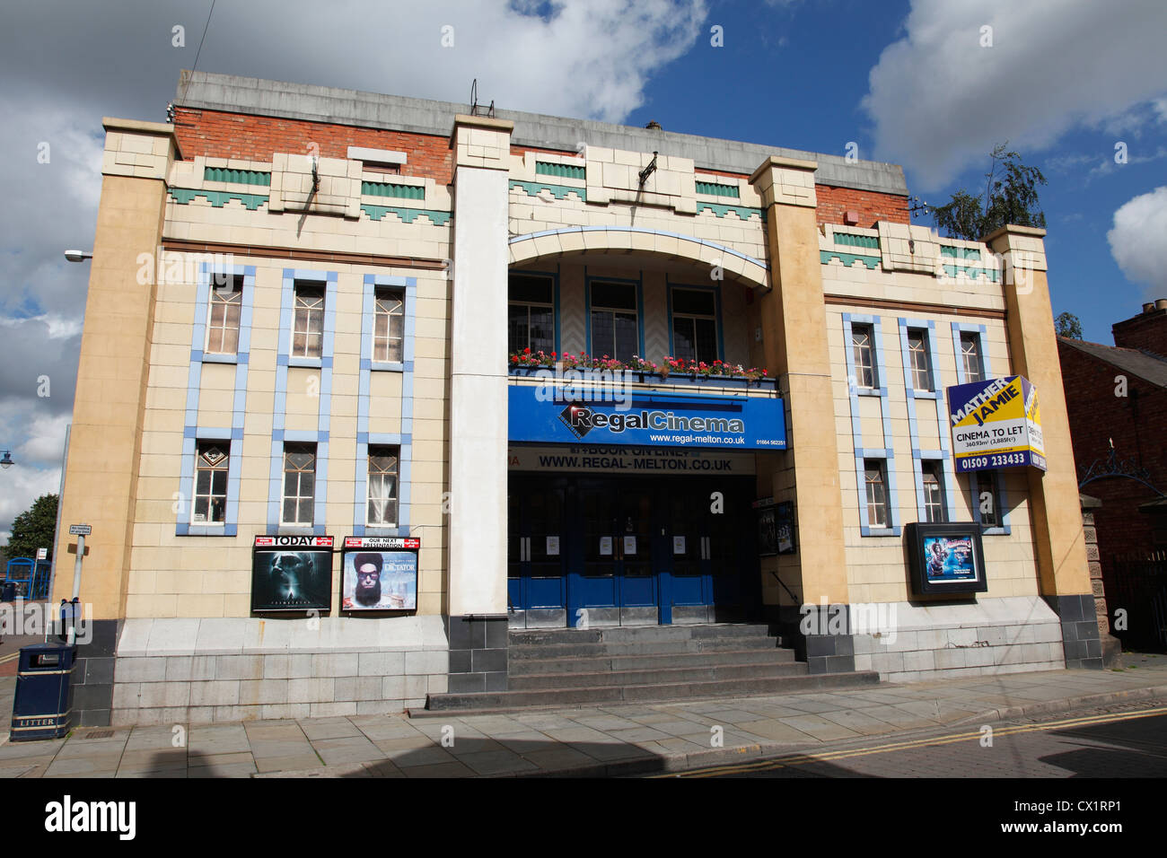 The Regal Cinema, Melton Mowbray, Leicestershire, England, U.K Stock ...