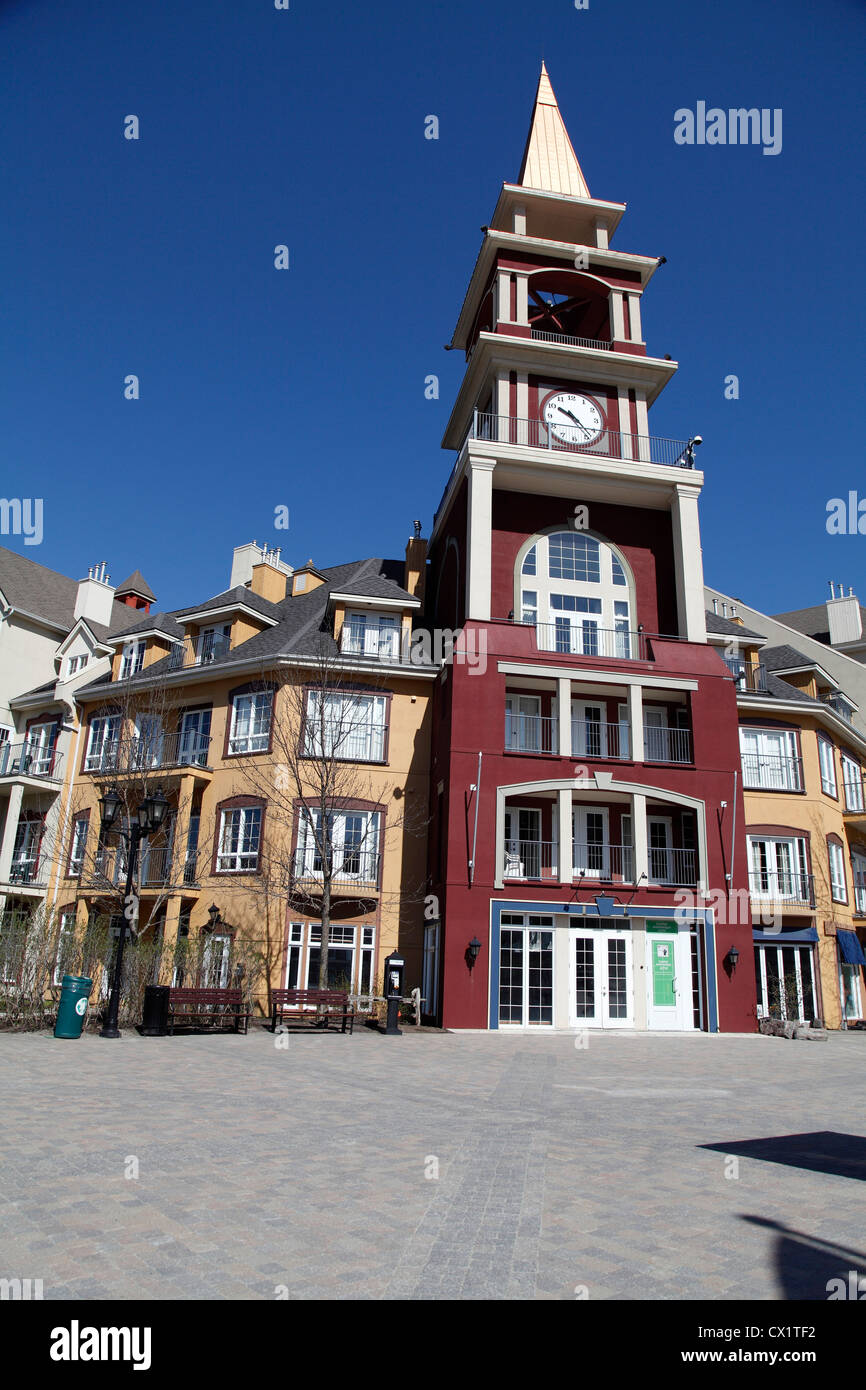 Retail Stores In Mont Tremblant Ski Village A Winter Ski Resort In The