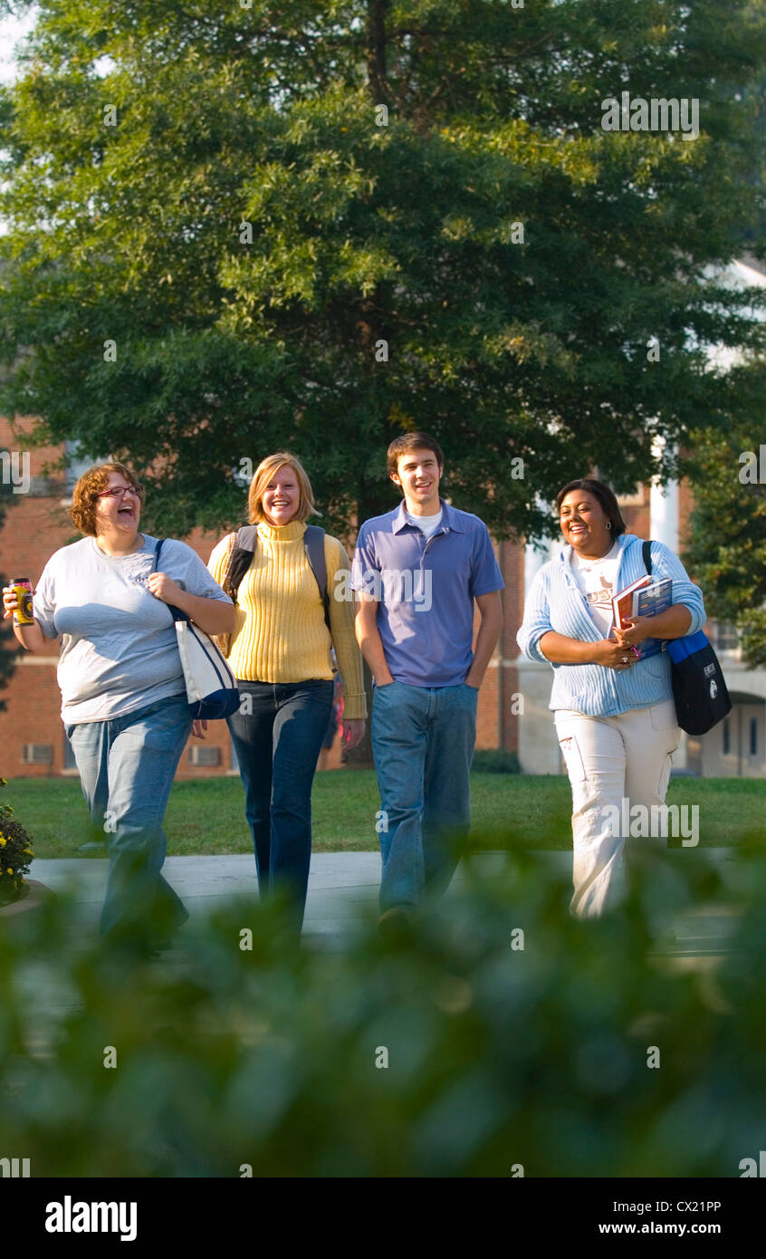 College students walk between classes on a fall day Stock Photo - Alamy