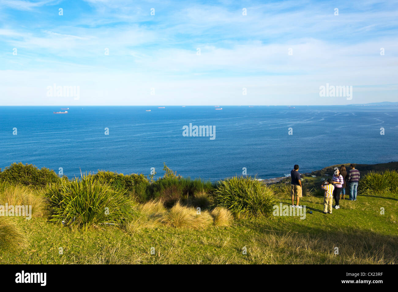 Otford Lookout, Royal National Park, Sydney, New South Wales, NSW, Australia Stock Photo