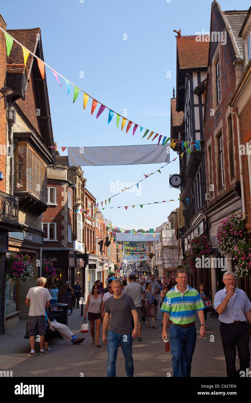 Winchester high street hi-res stock photography and images - Alamy