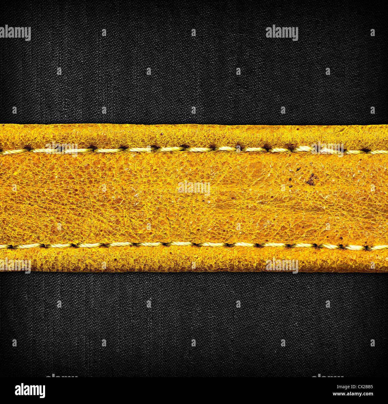 Image of leather and textile background. Stock Photo
