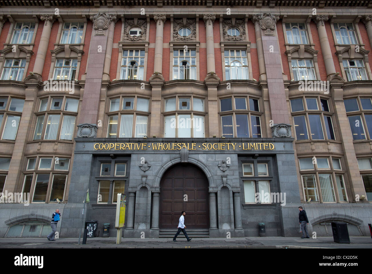 Manchester UK Coop building on Corporation Street called Hanover House
