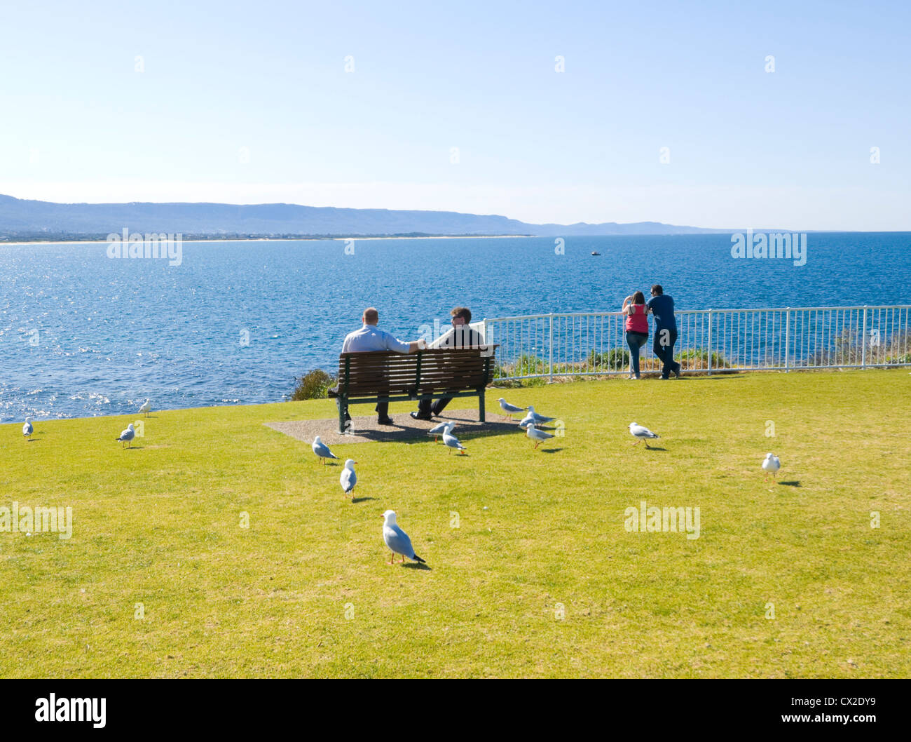 Flagstaff Point, North Wollongong, New South Wales, Australia Stock Photo