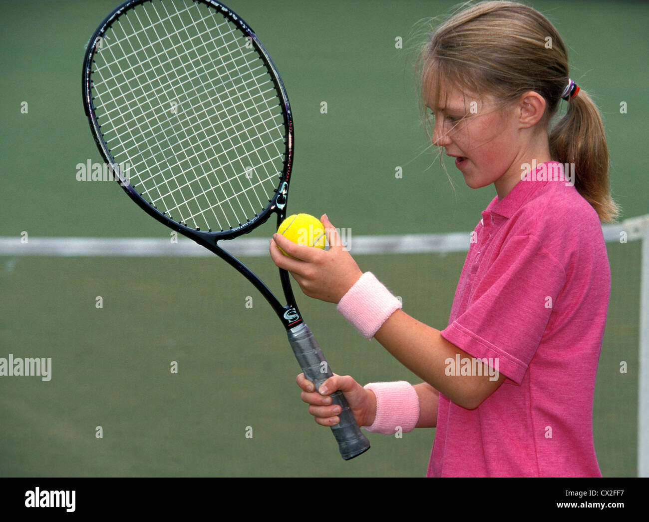 Tennis ball girl model hires stock photography and images Alamy