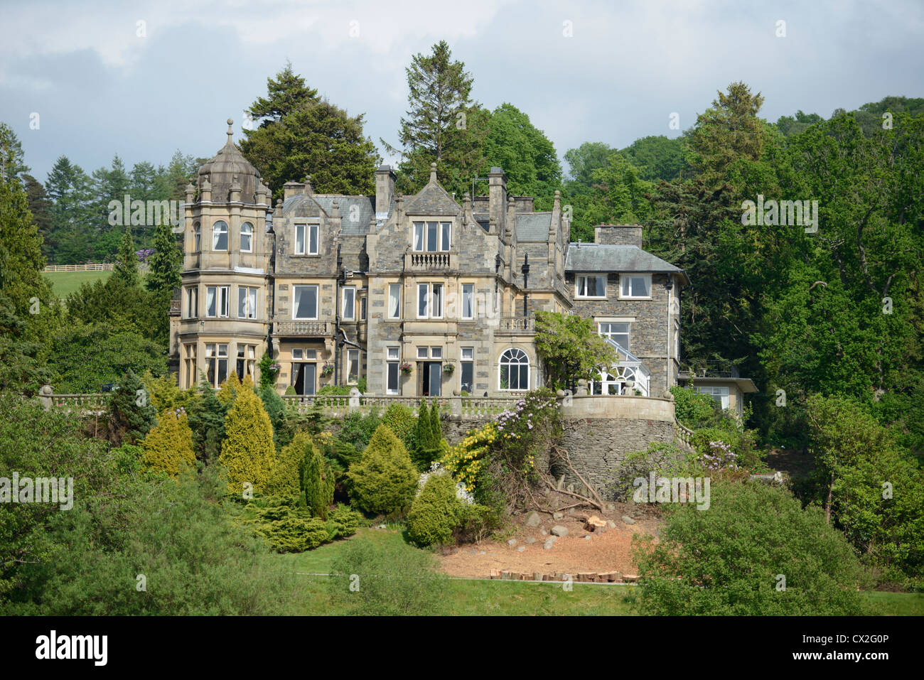 Langdale Chase Hotel Stock Photo Alamy