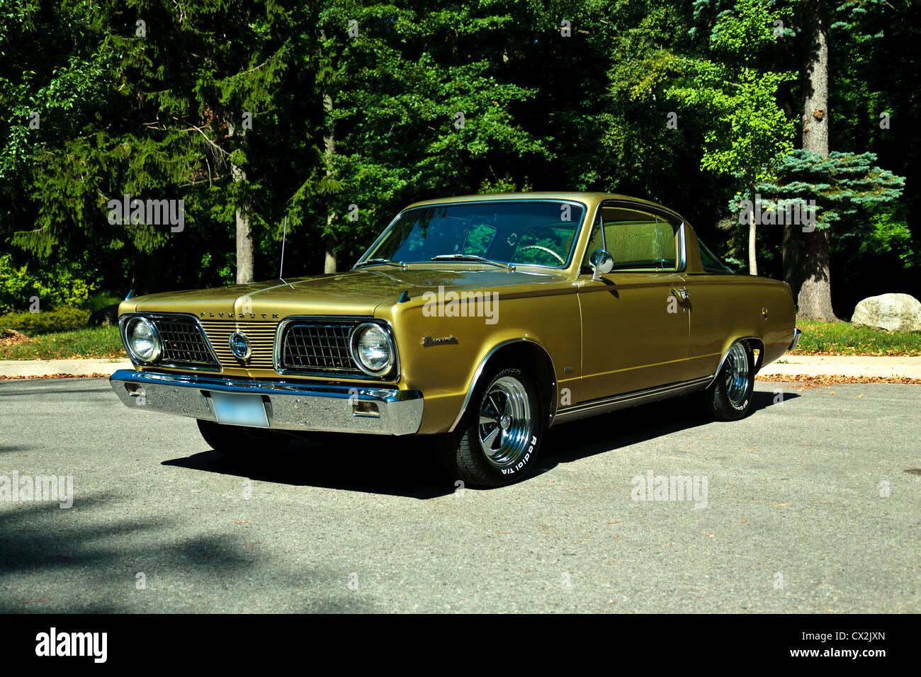 1966 Plymouth Barracuda Stock Photo