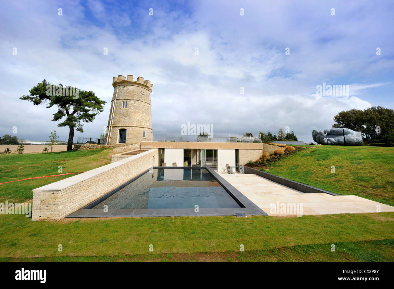The Round Tower, a property development near Cirencester incorporating